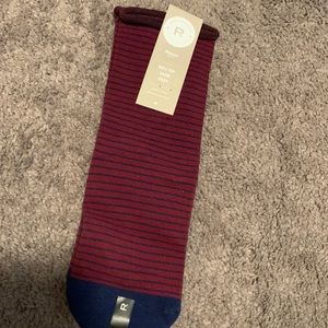 Richer or Poorer Womens Rolltop crew sock